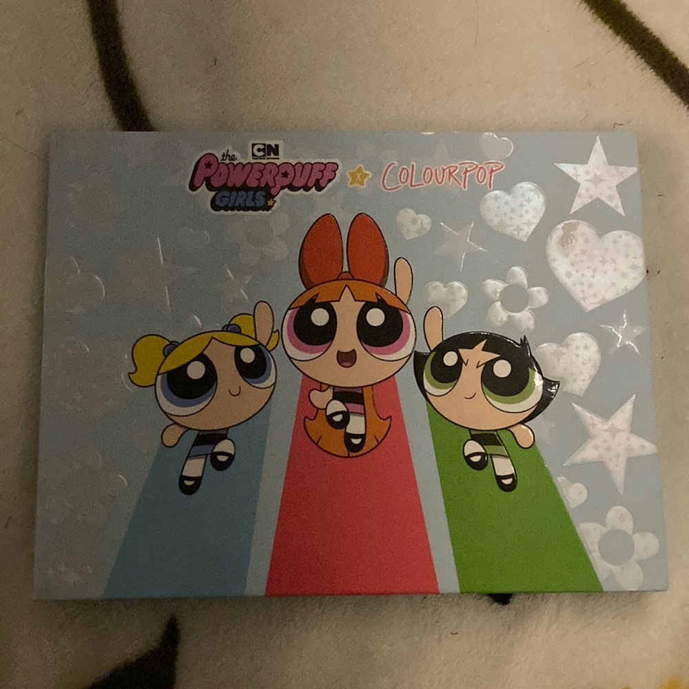 Colourpop powerpuff girls pallet
